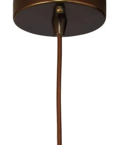 Jamie Young Lazio Pendant In Oiled Bronze Patina With White Glass Sleeves