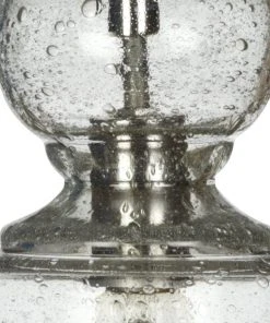 All Lighting Jamie Young Long Lafitte Pendant In Clear Seeded Glass