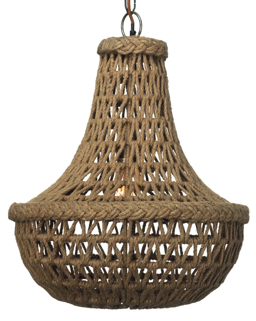 All Lighting Jamie Young Jute Macrame Chandelier 3 All Lighting Jamie Young Jute Macrame Chandelier