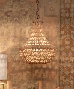 All Lighting Jamie Young Jute Macrame Chandelier