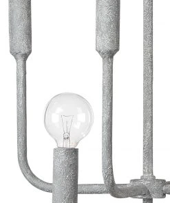 Jamie Young Mercer Chandelier In Grey Plaster 9 Jamie Young Mercer Chandelier In Grey Plaster