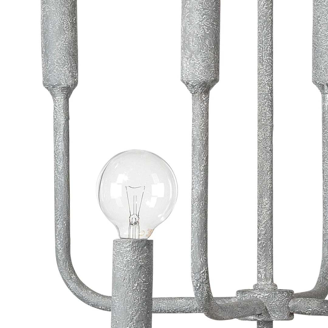 Jamie Young Mercer Chandelier In Grey Plaster 6 Jamie Young Mercer Chandelier In Grey Plaster