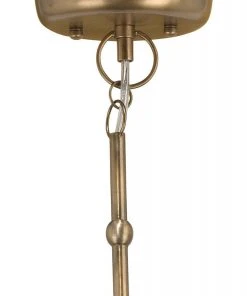 All Lighting Jamie Young Nara Pendant In Antique Brass Metal