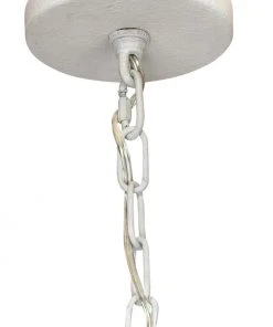 Jamie Young Park Chandelier In White Gesso