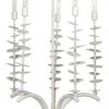 Jamie Young Petals Chandelier In White Gesso 2 Jamie Young Petals Chandelier In White Gesso
