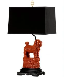 Table Lamps Wildwood Foo Foo Lamp - Red (Right)