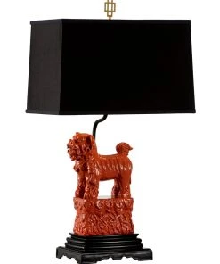 Wildwood Foo Foo Lamp - Red (Left)
