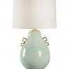 Wildwood Ming Lamp - Robin's Egg Table Lamps 2 Wildwood Ming Lamp - Robin's Egg Table Lamps