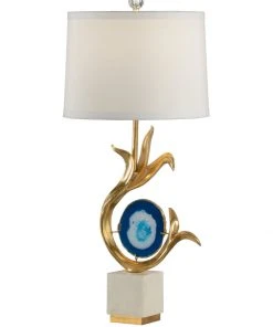 Wildwood Zulli Lamp - Blue/Gold Table Lamps