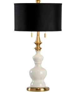 Wildwood Dana Lamp - Oyster Table Lamps