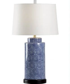 Wildwood Abigail Lamp - Blue