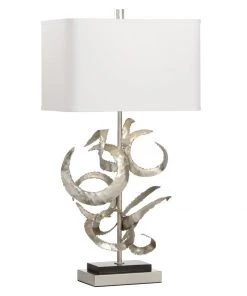 Wildwood Eclipse Lamp - Silver Table Lamps