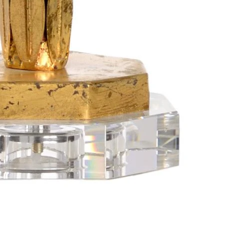 Table Lamps Wildwood Palm Island Lamp - Gold 4 Table Lamps Wildwood Palm Island Lamp - Gold