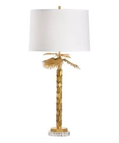 Table Lamps Wildwood Palm Island Lamp - Gold