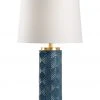 Table Lamps Wildwood Mountain Pine Lamp - Denim