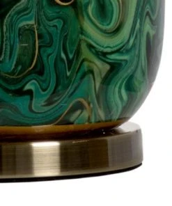 Table Lamps Wildwood Newport Lamp - Emerald 6 Table Lamps Wildwood Newport Lamp - Emerald