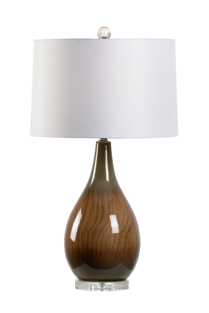Table Lamps Wildwood Brown Faux Bois Lamp 3 Table Lamps Wildwood Brown Faux Bois Lamp
