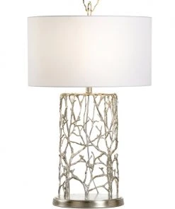 Table Lamps Wildwood Elk Trail Lamp - Silver