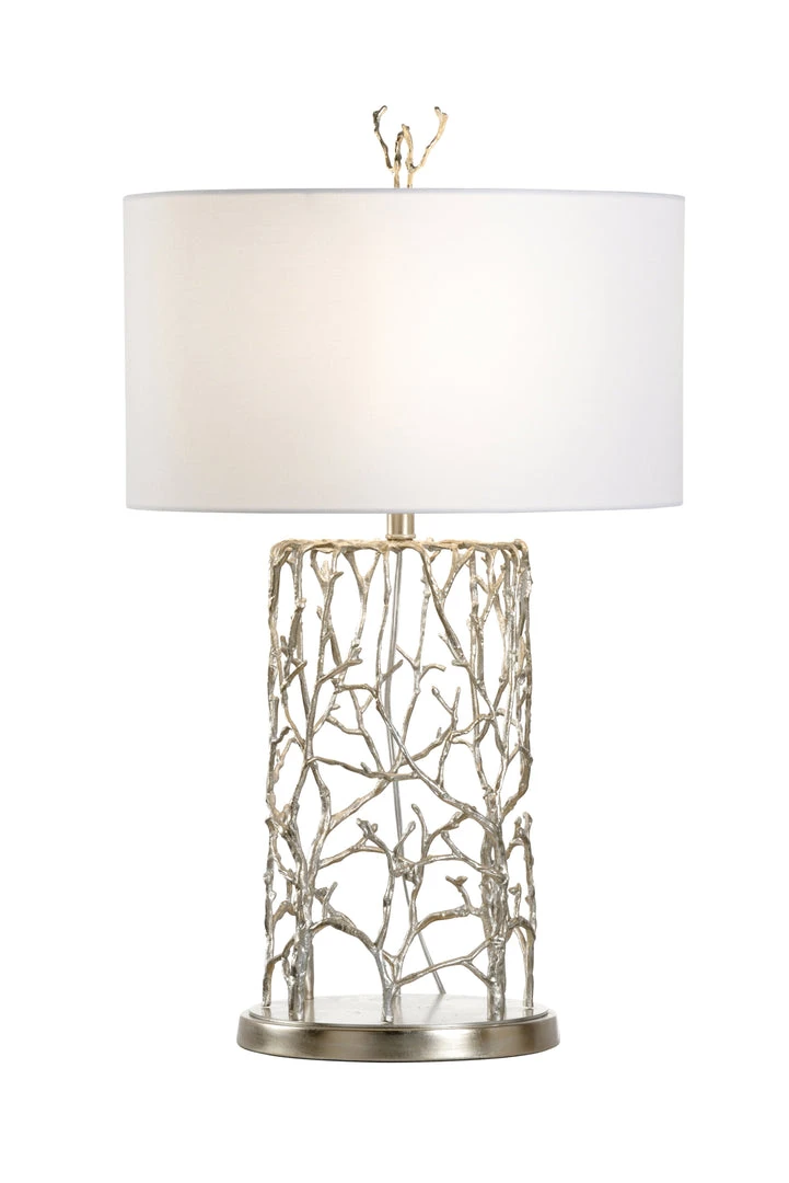 Table Lamps Wildwood Elk Trail Lamp - Silver 3 Table Lamps Wildwood Elk Trail Lamp - Silver