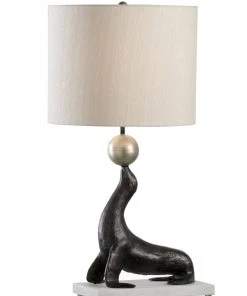 Table Lamps Wildwood Seal Tricks Lamp - Silver