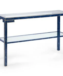Chelsea House Decker Console - Lapis LIVING ROOM