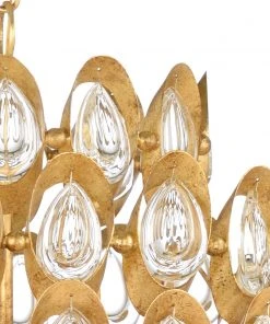 All Lighting Wildwood Elizabeth Chandelier - Gold