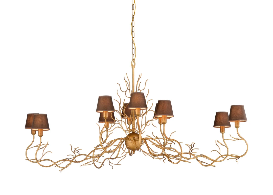 Wildwood Tendril Chandelier All Lighting 3 Wildwood Tendril Chandelier All Lighting