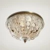 Chelsea House Lg Crystal Flushmount All Lighting