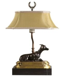 Chelsea House Greyhound Bookcase Lamp-Right