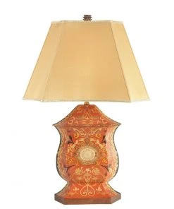 Table Lamps Chelsea House Ellington Urn Lamp - Red
