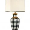Table Lamps Chelsea House Plaid Lamp 1 Table Lamps Chelsea House Plaid Lamp