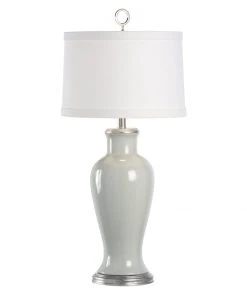Chelsea House Grey Vase Lamp
