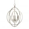 All Lighting Chelsea House Round Chandelier - Silver (Sm 1 All Lighting Chelsea House Round Chandelier - Silver (Sm