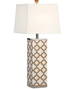Chelsea House Galloway Lamp - Tan Table Lamps