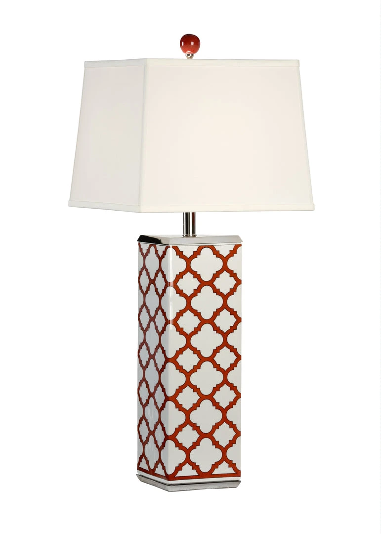 Chelsea House Galloway Lamp - Red Table Lamps 3 Chelsea House Galloway Lamp - Red Table Lamps