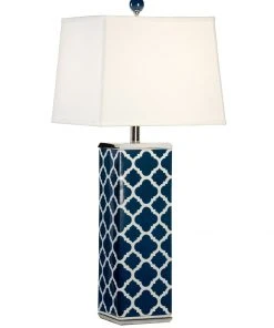 Chelsea House Galloway Lamp - Blue Table Lamps