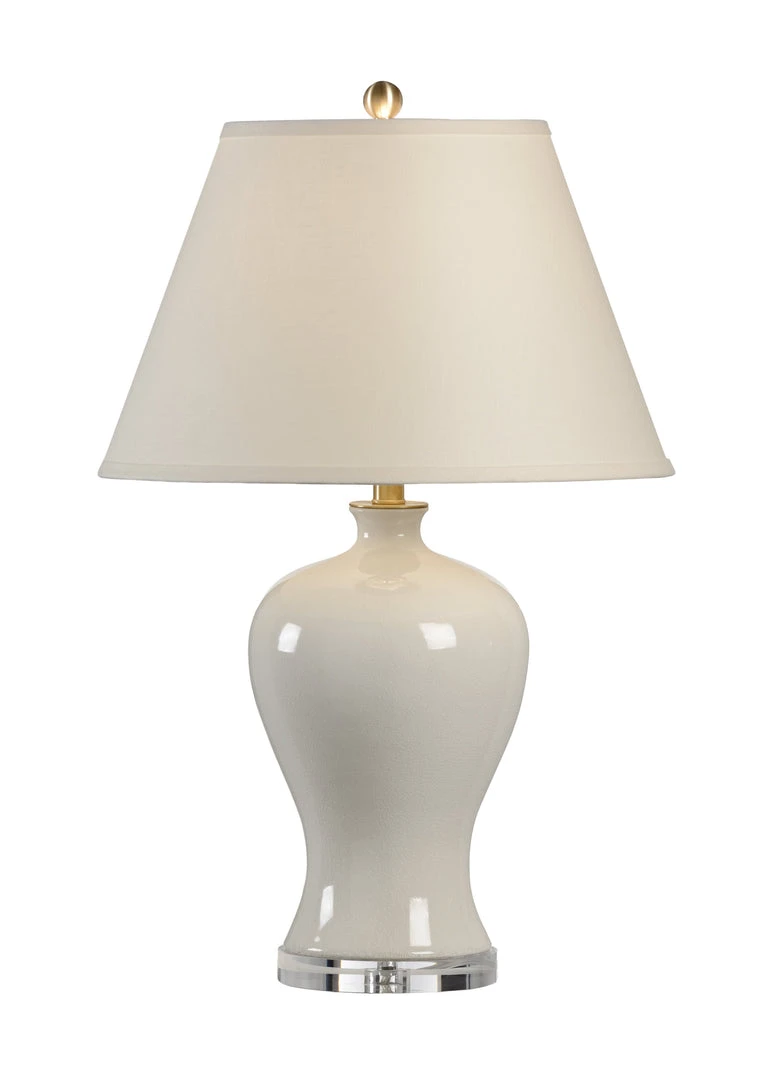 Table Lamps Chelsea House Columbus Vase Lamp - Cream 3 Table Lamps Chelsea House Columbus Vase Lamp - Cream
