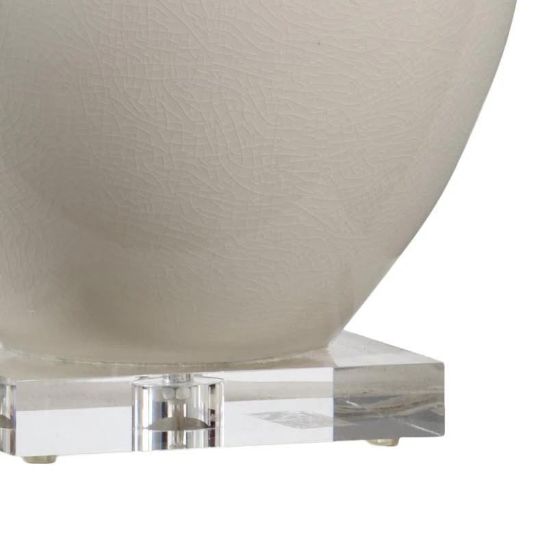 Chelsea House Fulton Vase Lamp - Cream Table Lamps 5 Chelsea House Fulton Vase Lamp - Cream Table Lamps