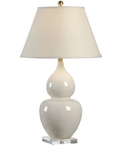 Chelsea House Fulton Vase Lamp - Cream Table Lamps