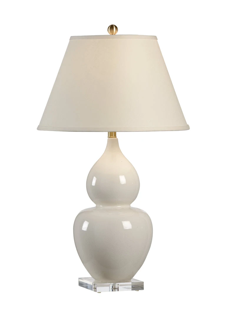 Chelsea House Fulton Vase Lamp - Cream Table Lamps 3 Chelsea House Fulton Vase Lamp - Cream Table Lamps