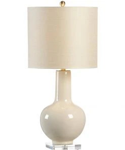 Chelsea House Astor Vase Lamp - Cream