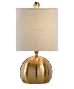 Chelsea House Small Brass Ball Lamp