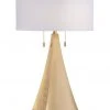 Chelsea House Pyramid Brass Lamp Table Lamps