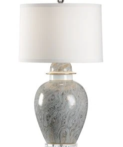 Table Lamps Chelsea House Gray Marblized Lamp