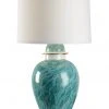 Chelsea House Green Marblized Lamp