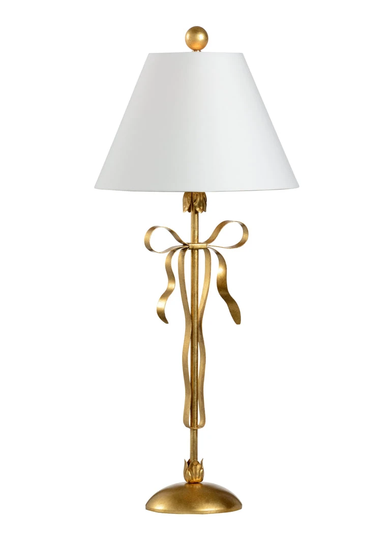 Chelsea House Bow Lamp - Gold 3 Chelsea House Bow Lamp - Gold
