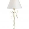 Chelsea House Bow Lamp - White Table Lamps