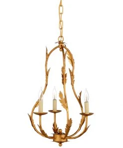 Chelsea House Petite Chandelier - Gold All Lighting