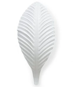 Chelsea House Palm Sconce - White