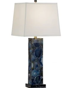 Chelsea House Agate Lamp - Blue